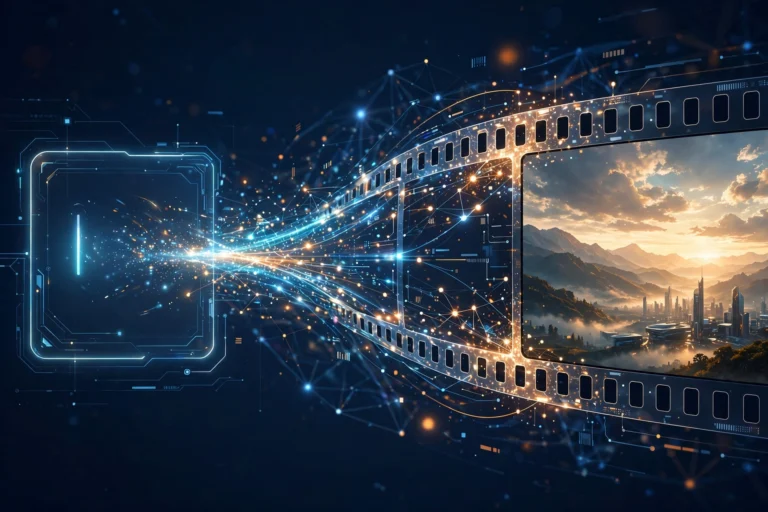 AI video generation from text