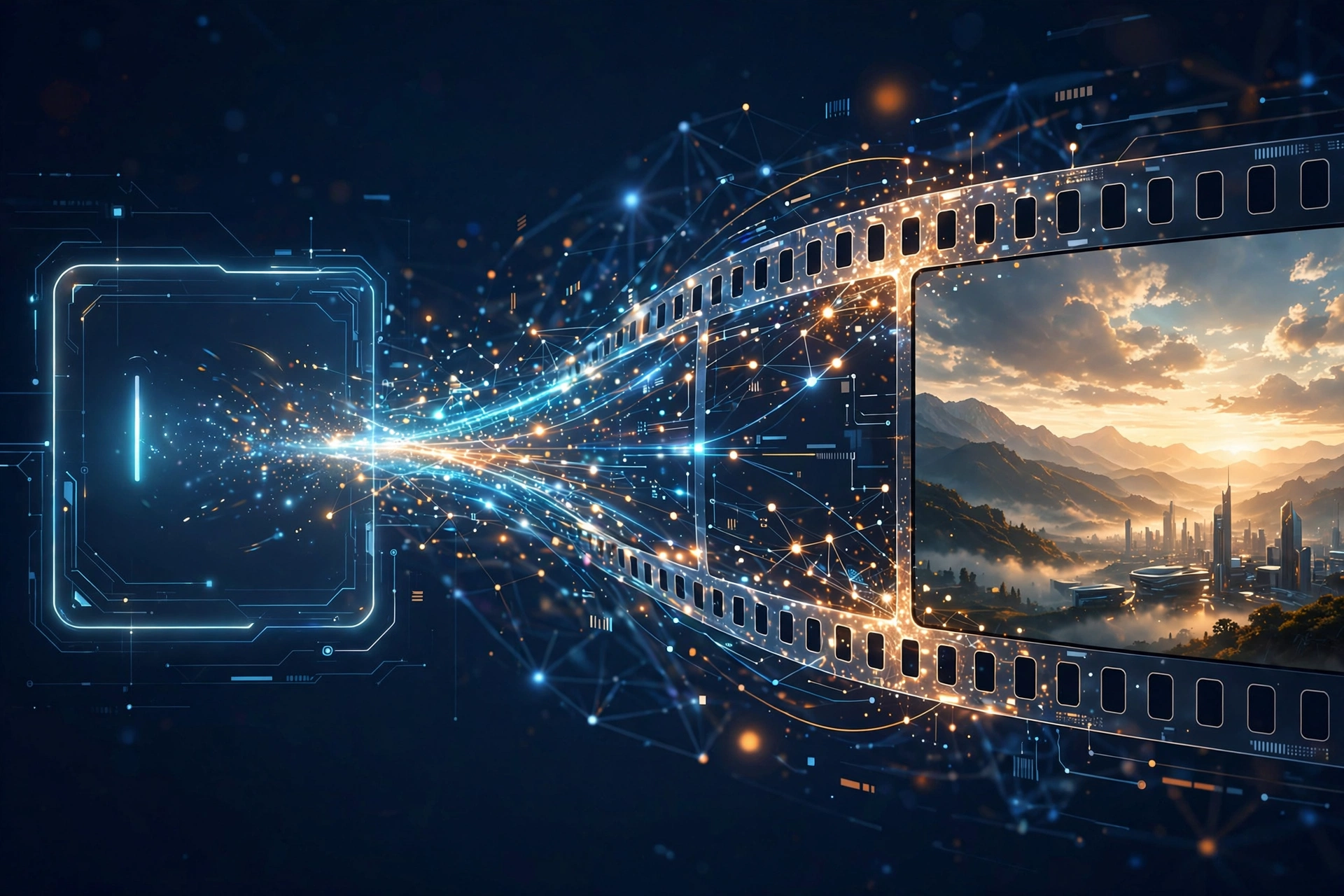 AI video generation from text