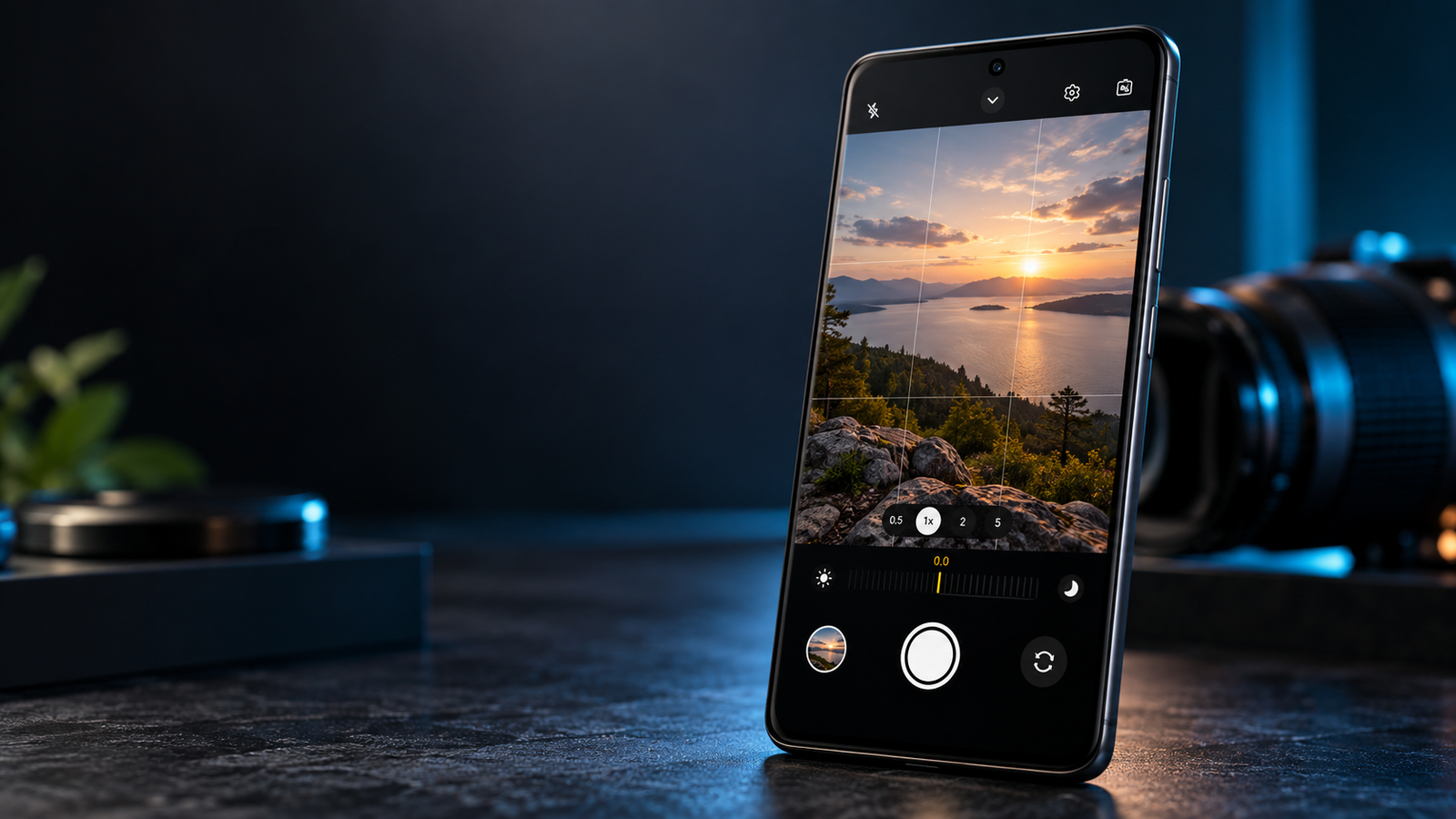 LMC 8.4 camera review — hero graphic showing the Hasli GCam mod