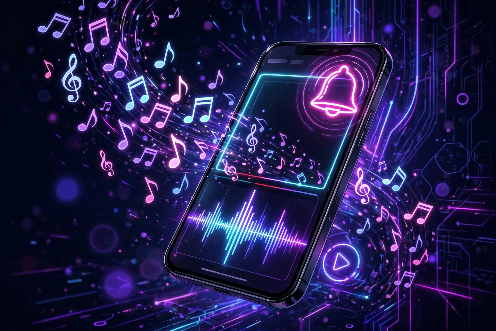 TikTok ringtone concept